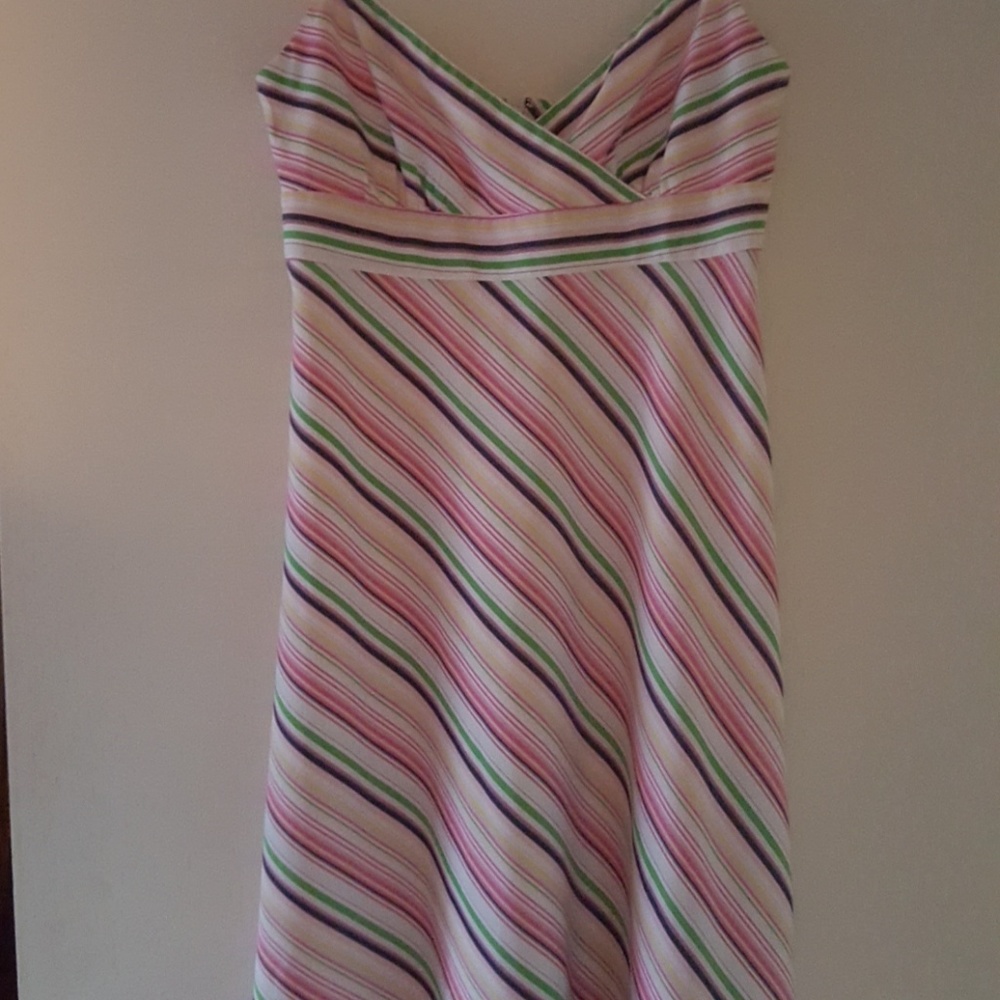 J. Crew Striped Summer Dress.